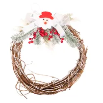 Enfeite Pendente Guirlanda Natal 30X28CM
