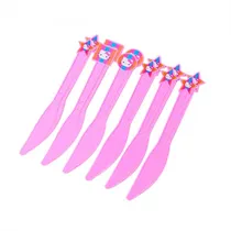 Facas Descartaveis para Festa Party Favlors Hello Kitty 10PCS
