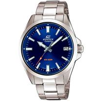 Relogio Masculino Casio EFV-100D-2AVUDF Edifice -Prata/Azul