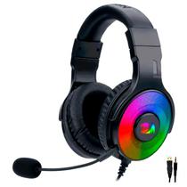 Fone USB Redragon Pandora 2 H350RGB-1 Preto H350RGB-1