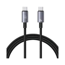 Cable Usams SJ661 USB-C A USB-C 1.2M Negro