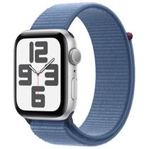 Apple Watch Se 2 44MM MXET3LL/A GPS - Caixa de Aluminio Silver/Blue Sport Loop