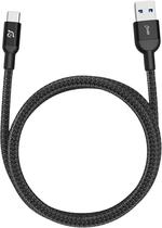 Cabo Adam Elements Casa M100+ USB-C para USB-A 3.1 GEN2 100CM - Preto