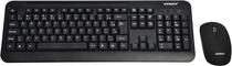 Teclado e Mouse Sem Fio Satellite AK-725G Preto (Espanhol)