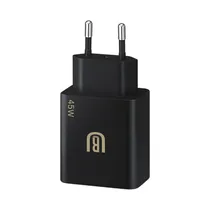 Carregador de Parede Ur UA-07 / USB-C / 45W - Preto