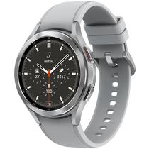 Smartwatch Samsung Galaxy WATCH4 Classic SM-R890NZSALTA com Wi-Fi e GPS - Prata/Branco