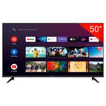 Smart TV LED 50" Mtek MKQ50FSGU 4K Ultra HD Google TV Wi-Fi/Bluetooth com Conversor Digital