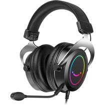 Fone de Ouvido Gamer Fifine Ampligame H3 / RGB / 3.5MM - Preto