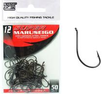 Anzol Marine Sports Super Maruseigo Black Nickel 12 com 50 PCS