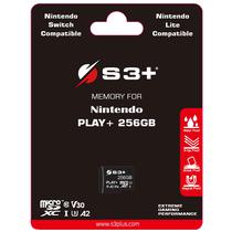 Memoria Microsd S3+ S3SDC10V30P 256GB CL10 V30 Nintendo Play+