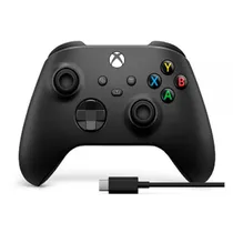 Controle Xbox s/X Wir Verm. C/Cabo USB