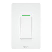 Interruptor Smart de Pared 4LIFE Dinner FLA04 Alexa/Googleasist/Bivolt- Branco