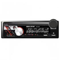 Car Audio Mega Star CDX384BT Bluetooth - Preto