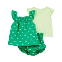 Conjunto Infantil Carter's 1Q427210 Nina 3 PZS