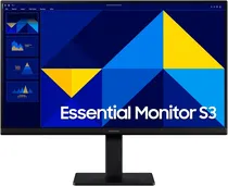 Monitor Samsung 22" Essential Monitor S3 LS22D300GANXZA 5MS/ 100HZ/ FHD/ HDMI/ VGA