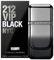 Perfume Carolina Herrera 212 Vip Black Elixir Edp 50ML - Masculino