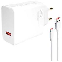 Carregador Xiaomi Mi Charging Combo MDY12EH de 67W USB Tipo A Branco