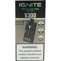 Ignite V300 Black Cactus Lime Soda
