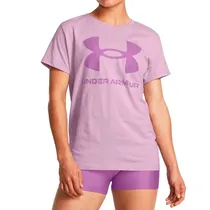 Remera Ua W Sportstyle Logo SS 1356305543
