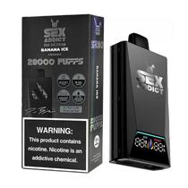 Pod Descartavel Sex Addict Black S280 Banana Ice 28.000 Puffs