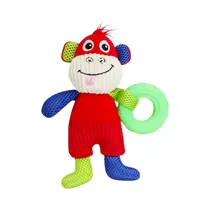 Juguete para Mascotas Pawise 15047 Peluche de Mono 20 CM Multicolor