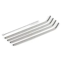 Kit Canudos Dobrado Cuisinart Inox 6 Peças Prata - CTG-00-SSSB