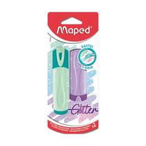 Maped Resaltador Glitter X 2 Piezas Pastel