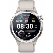 Smartwatch QCY Active GX WA24S12A com Bluetooth - Prata/Bege