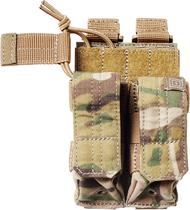 Porta Carregador de Pistola Duplo 5.11 Tactical 56386-169 Multicam