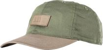 Bone 5.11 Tactical Leather Box Logo Cap 89200-837 - Tank Green