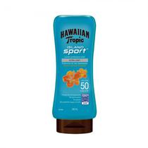 Locao Protetora Solar Hawaiian Tropic Island Sport SPF50 240ML