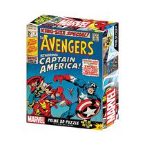 Rompecabezas Lenticular Marvel Comics The Avengers Captain America Prime 3D Puzzle 33167 300 Piezas