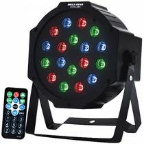 Refletor LED Megastar LSPA18RC com 18 Leds Bivolt - Preto