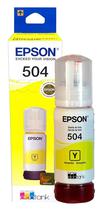 Refil de Tinta Epson T504420 70ML - Amarelo