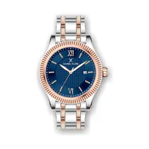 Relógio Analógico Masculino Daniel Klein Premium DK.1.12389-1 - Prata e Rosa Ouro