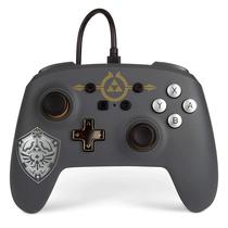 Controle Powera Enhanced Wired Hylian Shield para Nintendo Switch - Pwa-A-Zelda