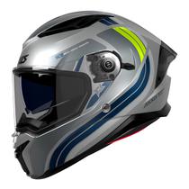 Capacete Axxis Panther SV Tribute C2 - Fechado - Tamanho M - com Oculos Internos - Matt Gray