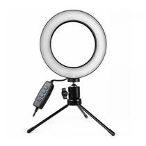 Ring Light Satellite A-MK03 Aro LED 10" com Tripe