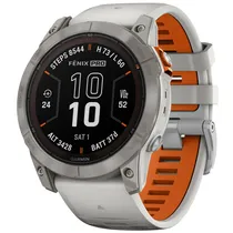 Relogio Garmin Fenix 7X Pro Sapphire Solar - Titanium Branco (010-02778-14)