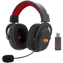 Fone de Ouvido Gamer Redragon Zeus-X H510-WL Sem Fio - Preto/Vermelho