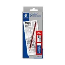 Lápiz de Dibujo Staedtler Tradition 61 110 6C 6 Unidades