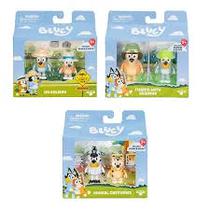 Moose Toys Figuras Bluey Pack de 2 Personajes Surtidos Detalles En El Producto 3+ Multicolor