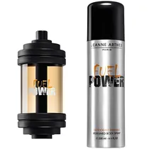 Kit Perfume Jeanne Arthes Fuel Power Edt 100ML + Spray Corporal 200ML - Masculino
