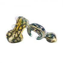 Bubbler Pipe de Vidro Herb BB012 10.5CM