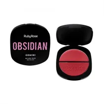 Duo Blus Ruby Rose Obsidian Gemini HB10001