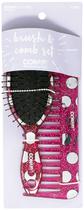 Kit Escova de Cabelo Conair Brush Comb - 95377PK (2 Pecas)