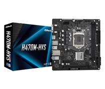 Placa Mãe Asrock H470M-HVS/ Socket LGA 1200/ VGA/ Chipset Intel H470/ Micro ATX/ DDR4