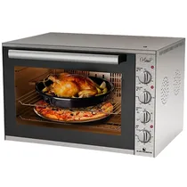 Forno Elétrico Electrobras Optimus Chef EBHAF-110 de 110 Litros com Espeto 220 - 240V ~ 50/60HZ - Prata