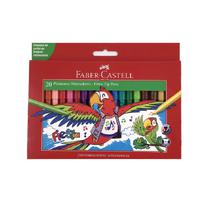 Faber Castell Marcador Fiesta Caja Carton 20 Colores Rojo