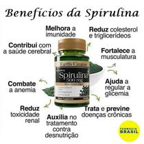 Earth's Creation Spirulina 500 MG (60 Tabletas)